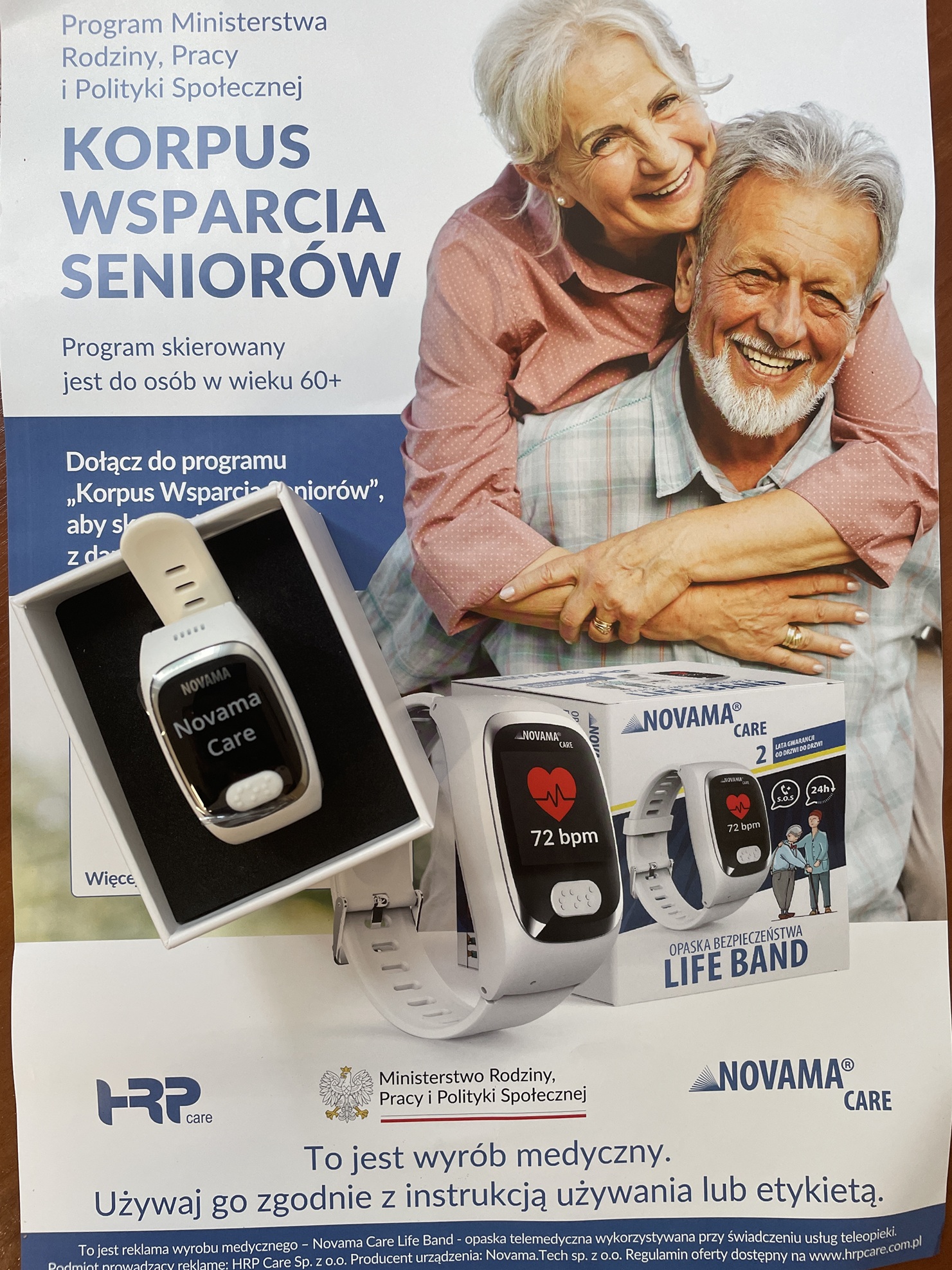 Opaski bezpieczeństwa dla seniorów z Gminy Kołczygłowy edycja 2025 1
